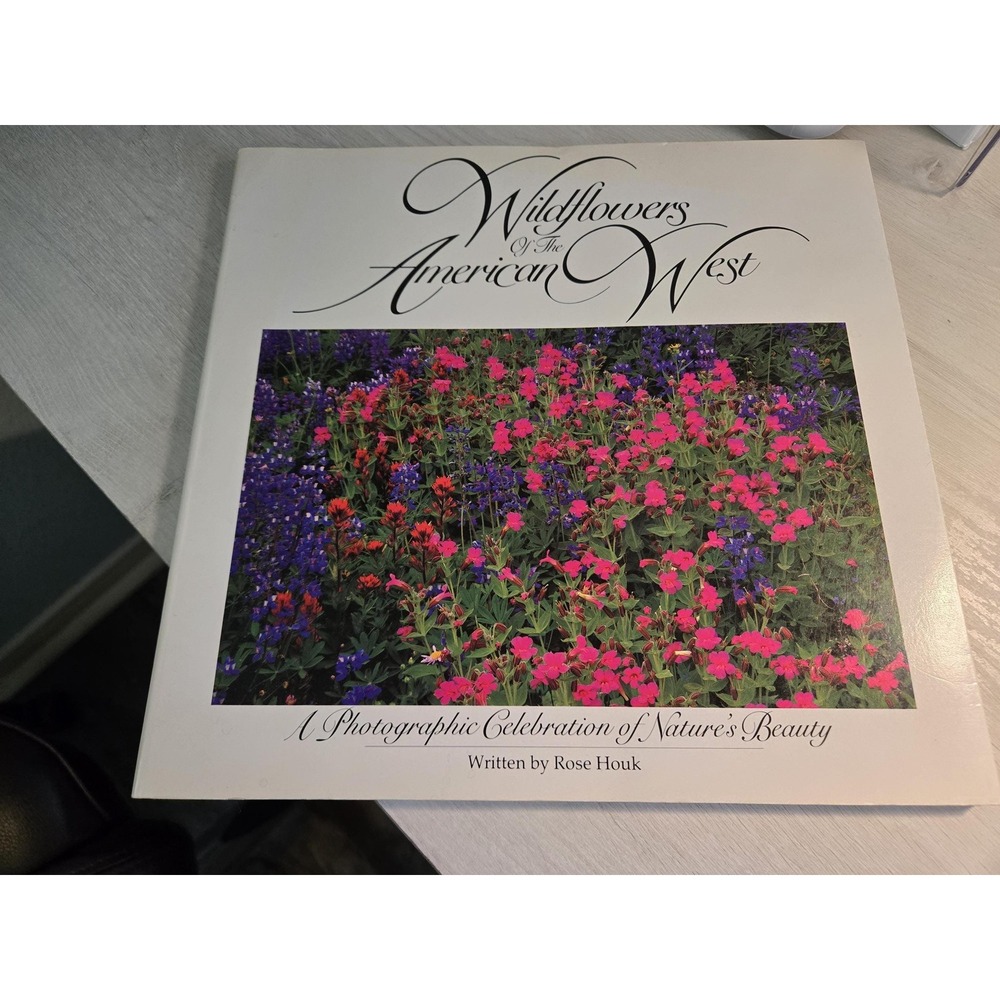 Vintage Wildflowers of the American West, soft cover, Rose Houk, 1987